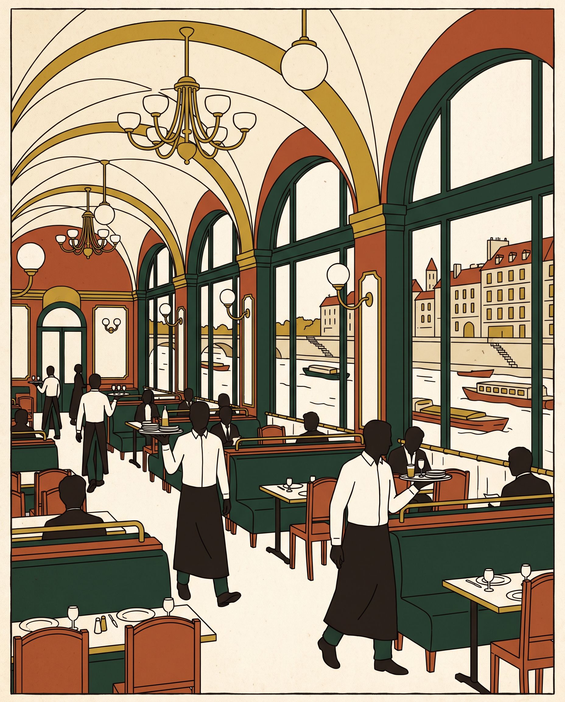 Brasserie de la Bourse : la grande brasserie au bord de l'Ill
