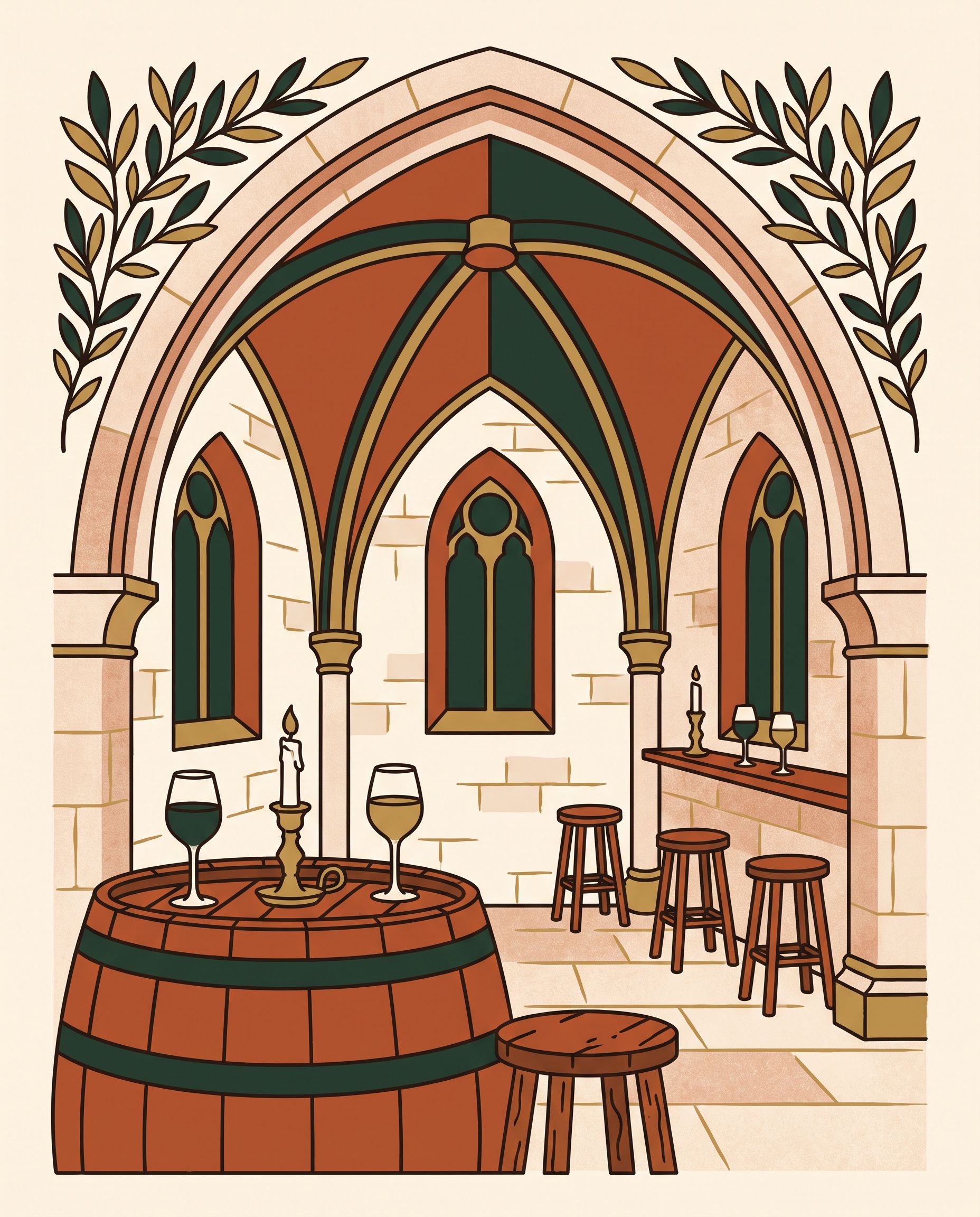 Le Purgatoire : boire un verre dans une ancienne chapelle