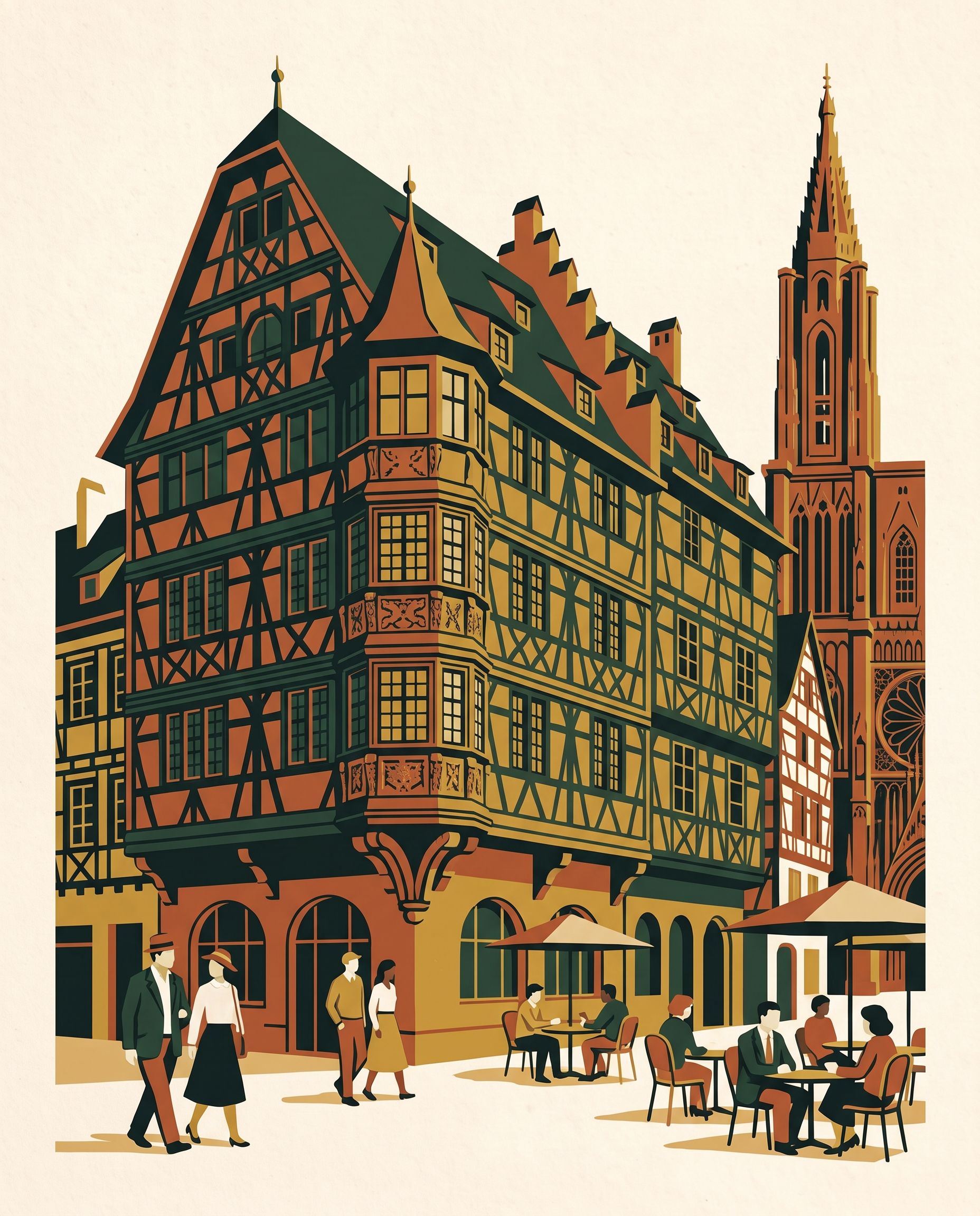 La maison Kammerzell : la façade la plus sculptée de la ville