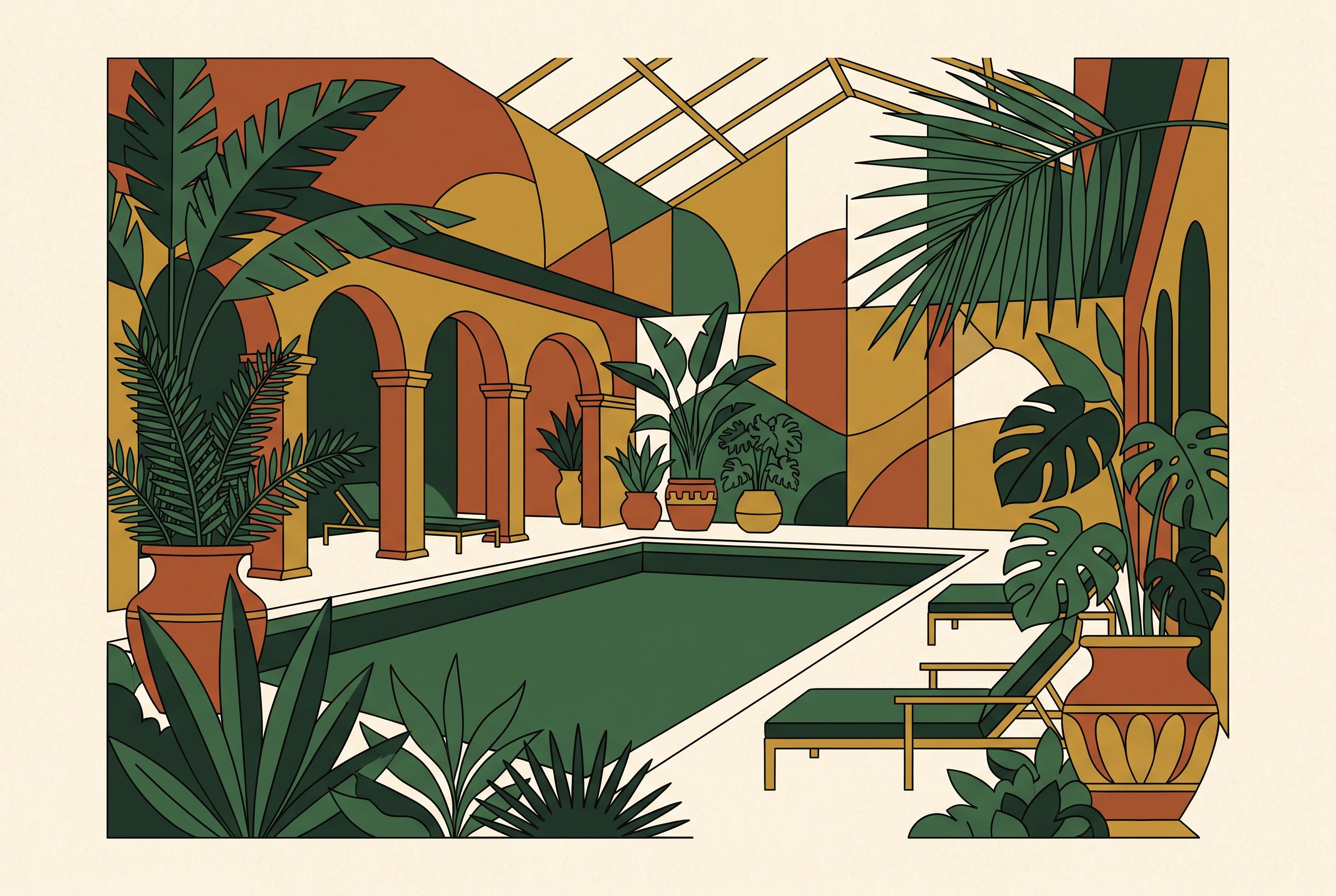 voco The Garden : la piscine sous la jungle urbaine