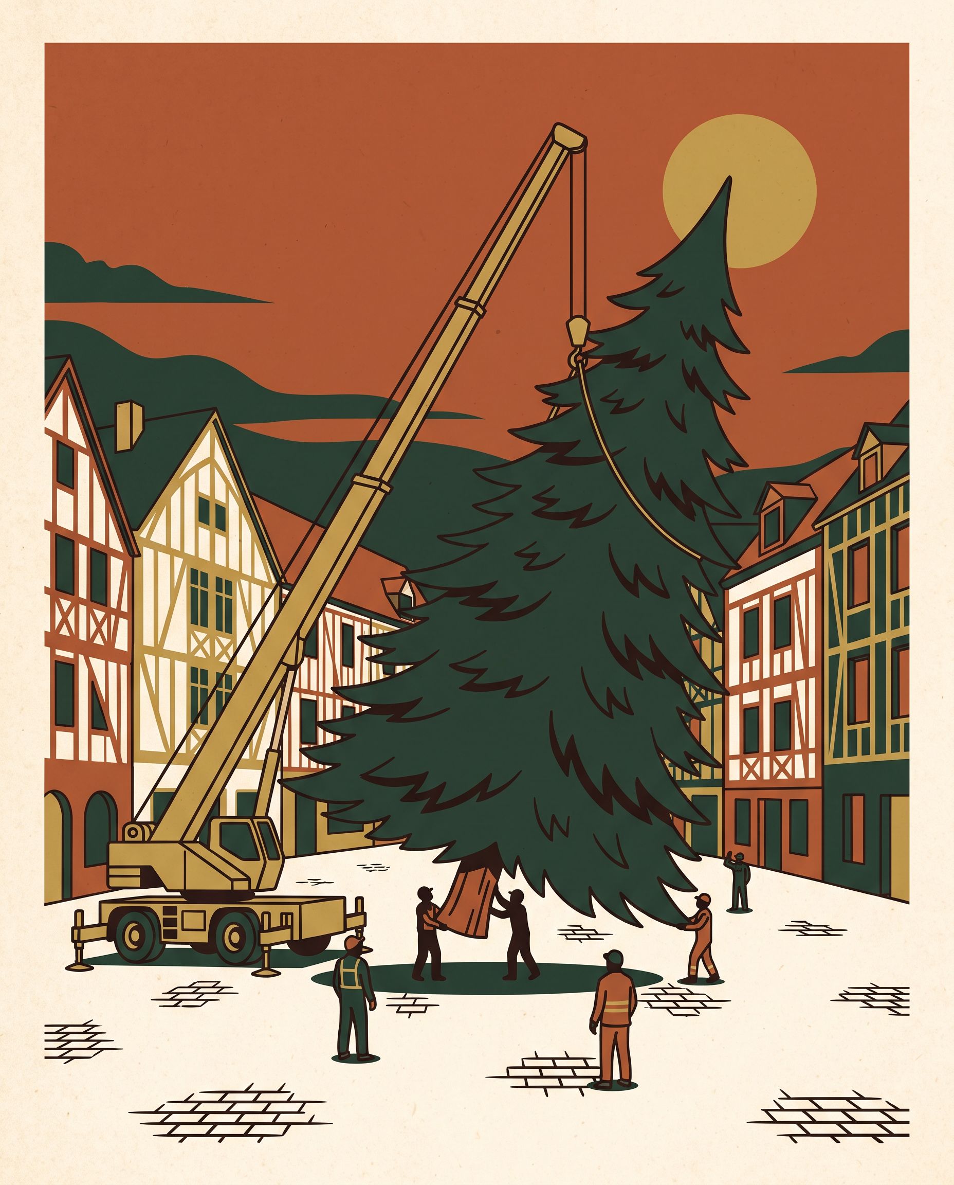 Le Grand Sapin de la place Kléber : le plus grand sapin de Noël de France